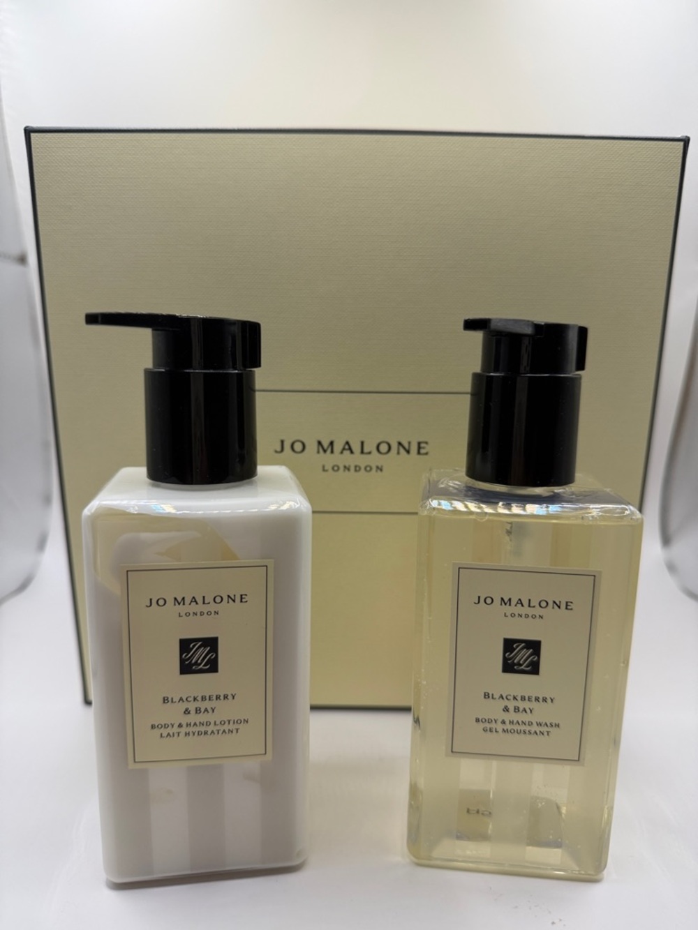 Jo Malone, BlackBerry & Bay Wash & Lotion Gift Set, NEW!!